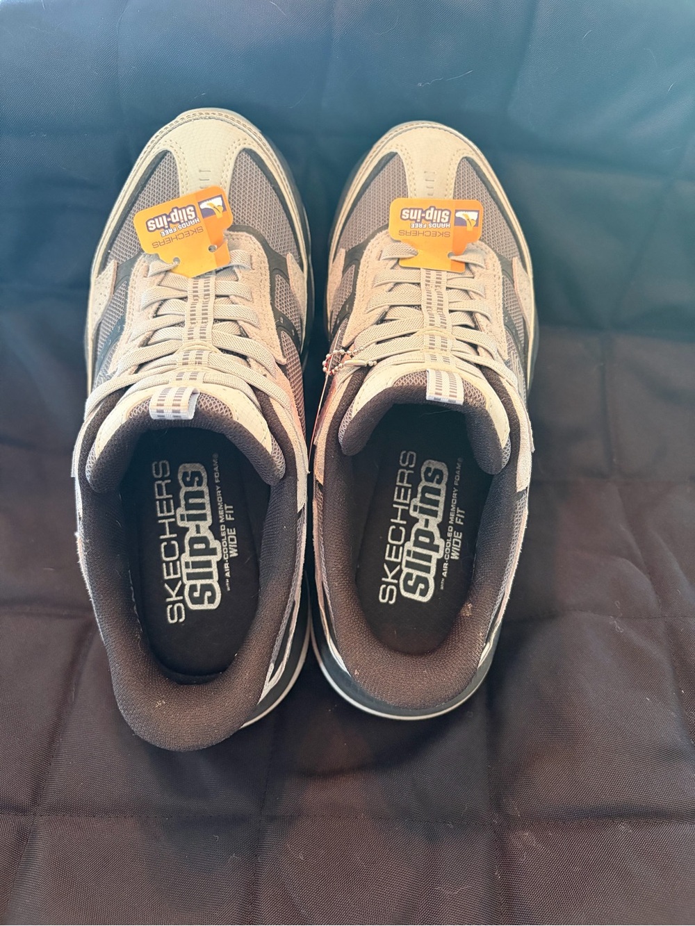 Skechers Men’s Slip-Ins Athletic Sneakers - Gray and Black